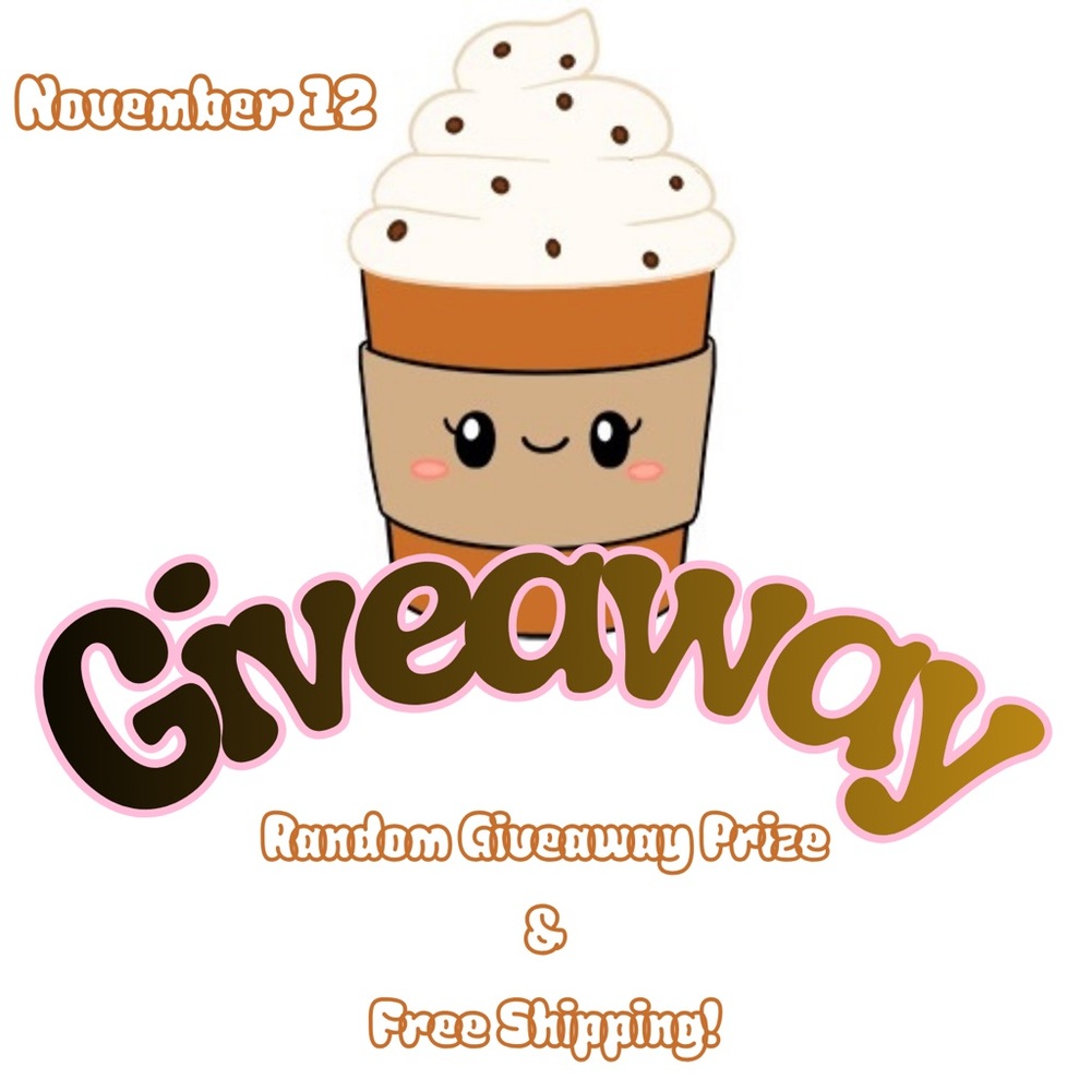 Random Givvy Item & FREE SHIPPING
NOVEMBER 12